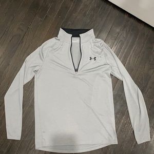 Gray Under Armour Quarter Zip (S)